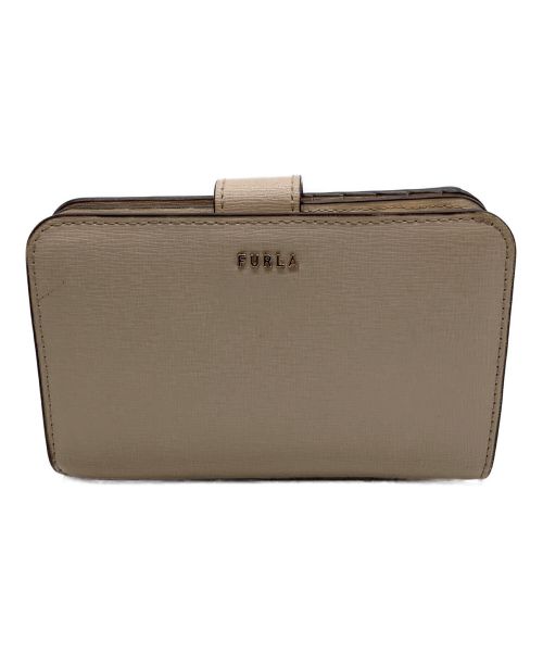 FURLA（フルラ）FURLA (フルラ) 2つ折り財布 ベージュの古着・服飾アイテム