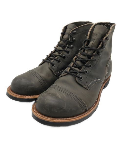 RED WING（レッドウィング）RED WING (レッドウィング) IRON RANGER 8086 ブラック サイズ:27の古着・服飾アイテム