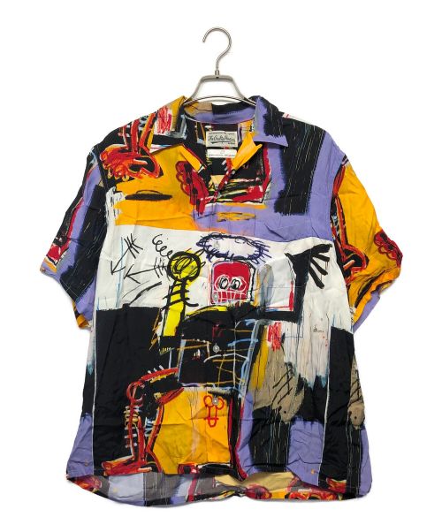 WACKO MARIA（ワコマリア）WACKO MARIA (ワコマリア) JEAN-MICHEL BASQUIAT (ジャン ミシェル バスキア) HAWAIIAN SHIRT S/S サイズ:Lの古着・服飾アイテム