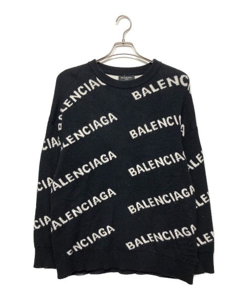 BALENCIAGA（バレンシアガ）BALENCIAGA (バレンシアガ) ニット ブラック サイズ:Lの古着・服飾アイテム