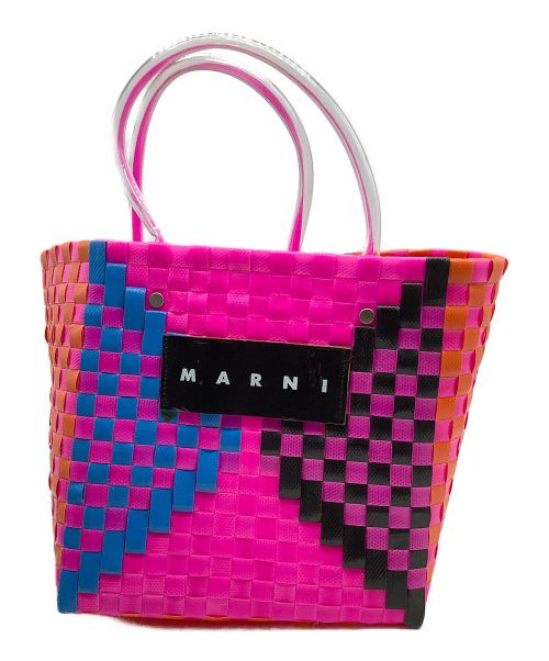 MARNI（マルニ）MARNI (マルニ) ピクニックバッグ ピンクの古着・服飾アイテム