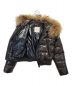 中古・古着 MONCLER (モンクレール) ダウンジャケット ブラウン サイズ:00：24800円