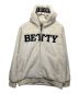 Betty (ベティー) THE BRAVEMAN (ザブレイブマン) ボアジャケット ホワイト サイズ:M：9800円