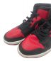 中古・古着 NIKE (ナイキ) AIR JORDAN1MID ブラック×レッド サイズ:28.5：8800円