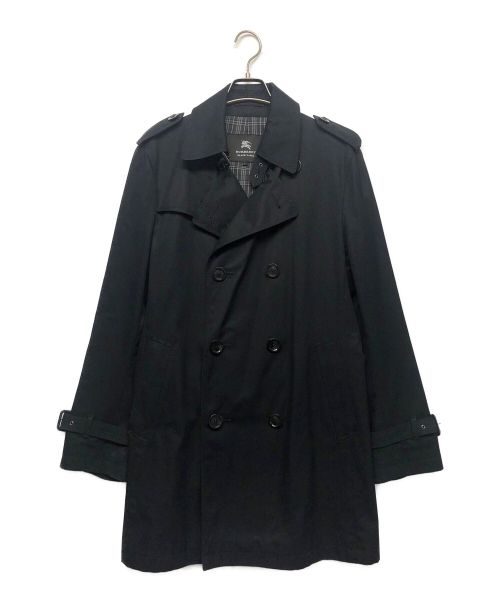 BURBERRY BLACK LABEL（バーバリーブラックレーベル）BURBERRY BLACK LABEL (バーバリーブラックレーベル) トレンチコート ブラック サイズ:Lの古着・服飾アイテム