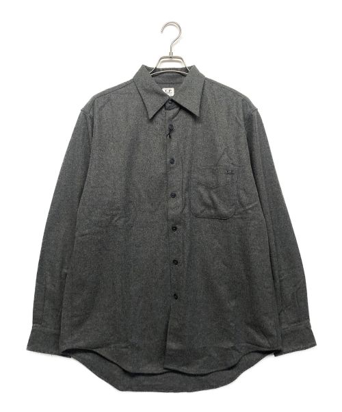 C.P COMPANY（シーピーカンパニー）C.P COMPANY (シーピーカンパニー) ウールシャツ グレー サイズ:XLの古着・服飾アイテム