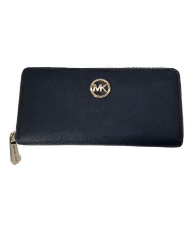 中古・古着通販】MICHAEL KORS (マイケルコース) 長財布 ネイビー