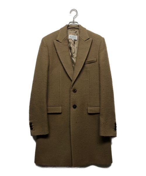 Maison Margiela（メゾンマルジェラ）Maison Margiela (メゾンマルジェラ) チェスターコート ベージュ サイズ:46の古着・服飾アイテム