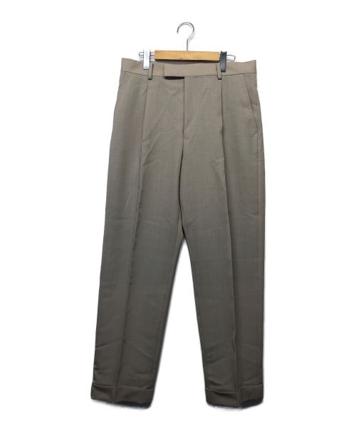 WACKO MARIA（ワコマリア）WACKO MARIA (ワコマリア) PLEATED TROUSERS -TYPE 2 ベージュ サイズ:Lの古着・服飾アイテム