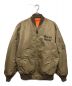 WACKO MARIA（ワコマリア）の古着「MA-1 FLIGHT JACKET (TYPE-2)」｜ベージュ