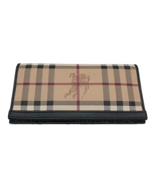 BURBERRY（バーバリー）BURBERRY (バーバリー) 長財布 ベージュの古着・服飾アイテム