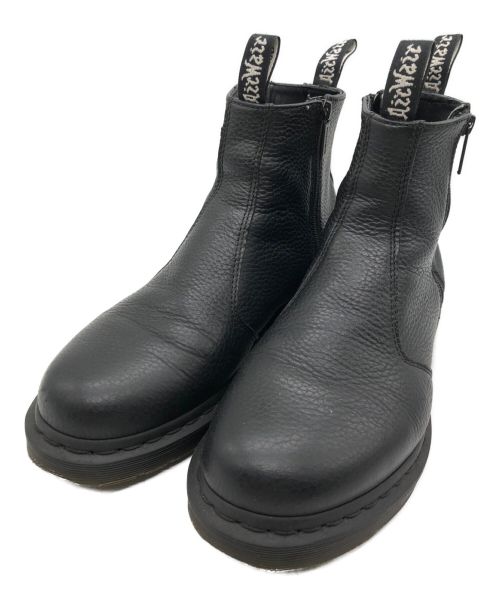 Dr.Martens（ドクターマーチン）Dr.Martens (ドクターマーチン) サイドジップブーツ ブラック サイズ:UK9の古着・服飾アイテム