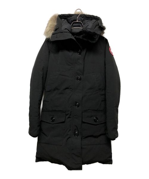 CANADA GOOSE（カナダグース）CANADA GOOSE (カナダグース) ブロンテパーカー ブラック サイズ:Mの古着・服飾アイテム