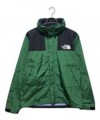 THE NORTH FACEザ ノース フェイス）の古着「MOUNTAIN RAINTEX JACKET」｜ブラック×グリーン