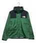 THE NORTH FACE（ザ ノース フェイス）の古着「MOUNTAIN RAINTEX JACKET」｜ブラック×グリーン