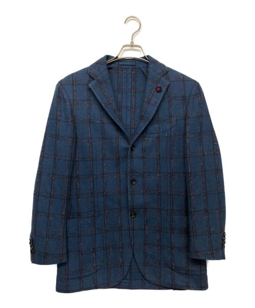 LARDINI（ラルディーニ）LARDINI (ラルディーニ) テーラードジャケット ネイビー サイズ:48の古着・服飾アイテム