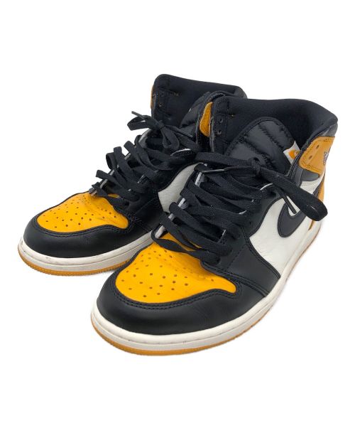 NIKE（ナイキ）NIKE (ナイキ) AIR JORDAN1 RETORO HIGHT OG ”TAXI” ホワイト×オレンジ サイズ:27.5CMの古着・服飾アイテム