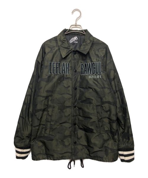 LEFLAH（レフラー）LEFLAH (レフラー) 中綿ジャケット オリーブ サイズ:Lの古着・服飾アイテム