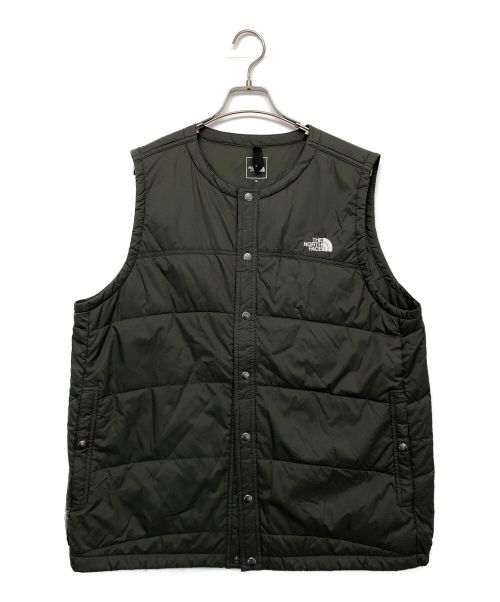 THE NORTH FACE（ザ ノース フェイス）THE NORTH FACE (ザ ノース フェイス) MEADOW WARM VEST カーキ サイズ:XLの古着・服飾アイテム