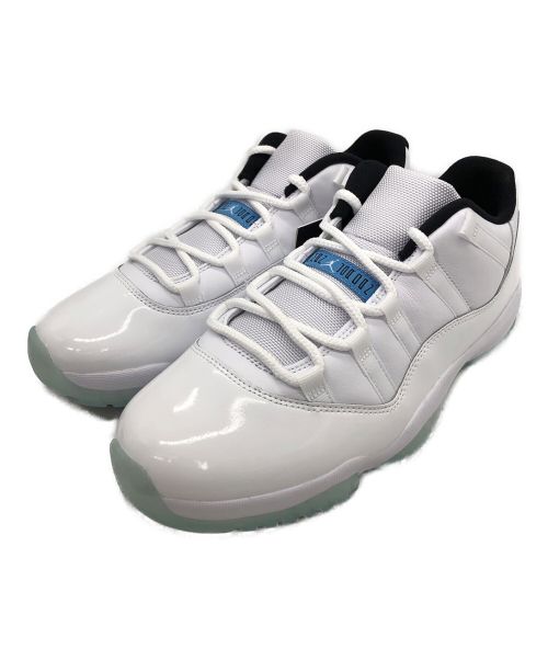 NIKE（ナイキ）NIKE (ナイキ) AIR JORDAN 11 RETRO LOW ホワイト サイズ:28.5cm 未使用品の古着・服飾アイテム