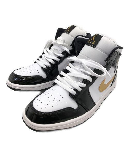 NIKE（ナイキ）NIKE (ナイキ) Air Jordan 1 Mid SE ブラック×ホワイト サイズ:28.5cm 未使用品の古着・服飾アイテム