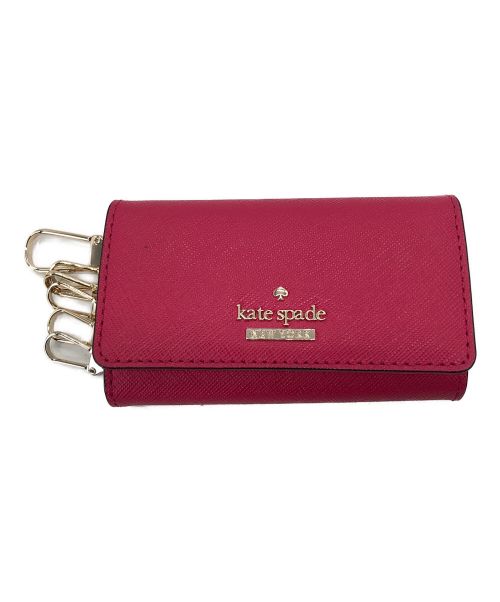 Kate Spade（ケイトスペード）Kate Spade (ケイトスペード) キーケース レッドの古着・服飾アイテム