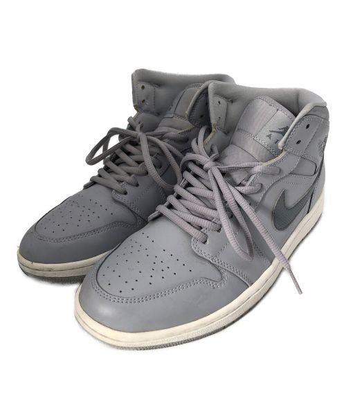 NIKE（ナイキ）NIKE (ナイキ) AIR JORDAN 1 MID グレー サイズ:27.5cmの古着・服飾アイテム