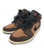 NIKEナイキ）の古着「AIR JORDAN 1 MID SE」｜ブラウン