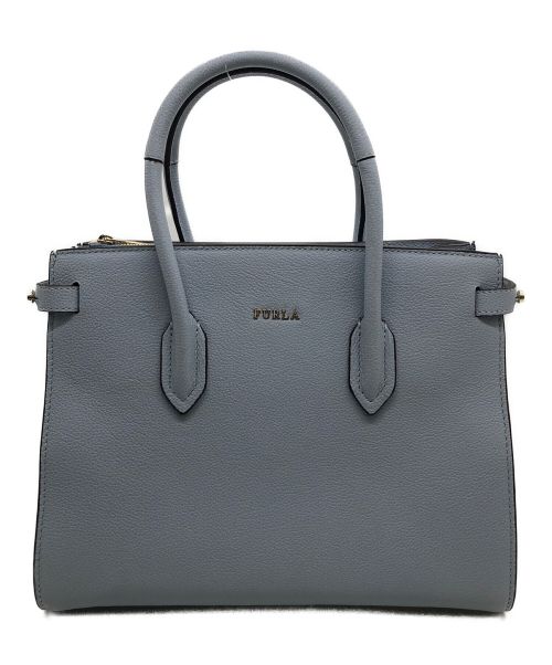 FURLA（フルラ）FURLA (フルラ) 2WAYバッグ スカイブルーの古着・服飾アイテム