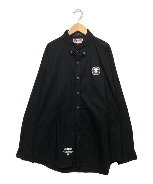 A BATHING APE（アベイシングエイプ）A BATHING APE (アベイシングエイプ) シャツ ブラック サイズ:Lの古着・服飾アイテム