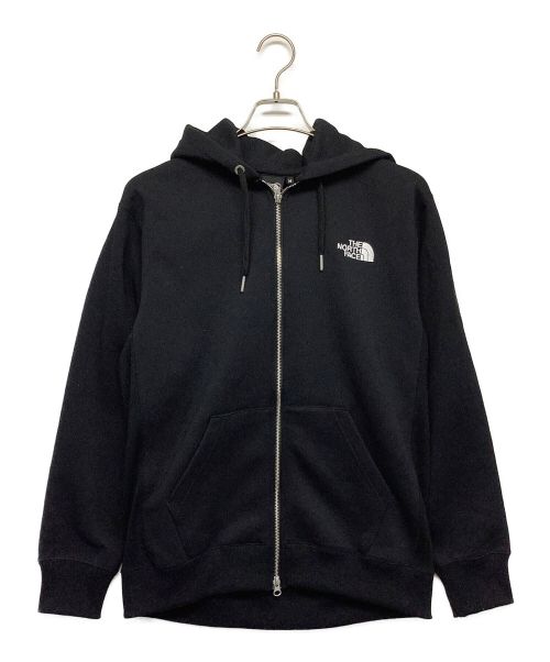 THE NORTH FACE（ザ ノース フェイス）THE NORTH FACE (ザ ノース フェイス) スクエアロゴフルジップパーカー ブラック サイズ:Mの古着・服飾アイテム