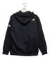 THE NORTH FACE (ザ ノース フェイス) スクエアロゴフルジップパーカー ブラック サイズ:M：12800円