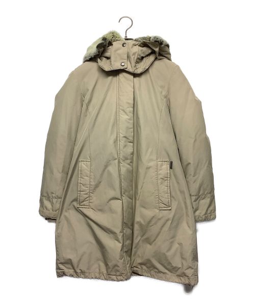 WOOLRICH（ウールリッチ）WOOLRICH (ウールリッチ) ダウンコート ベージュ サイズ:Mの古着・服飾アイテム