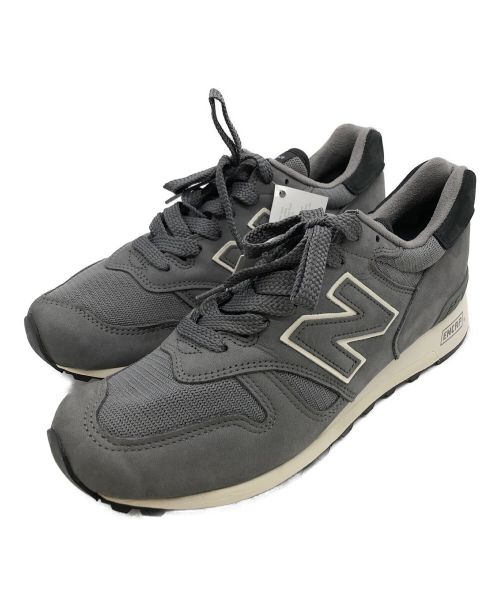 NEW BALANCE（ニューバランス）NEW BALANCE (ニューバランス) スニーカー グレー サイズ:27.5cm 未使用品の古着・服飾アイテム