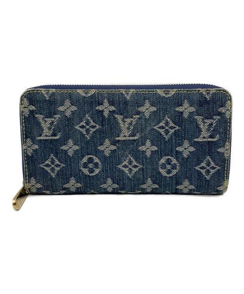 LOUIS VUITTON（ルイ ヴィトン）LOUIS VUITTON (ルイ ヴィトン) ジッピーウォレット ネイビーの古着・服飾アイテム