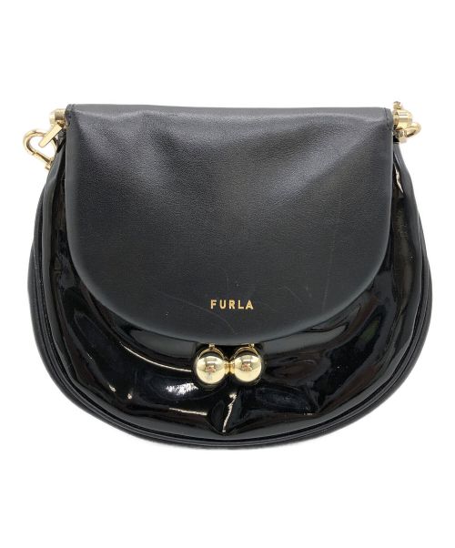 FURLA（フルラ）FURLA (フルラ) クロスボディバッグ ブラックの古着・服飾アイテム