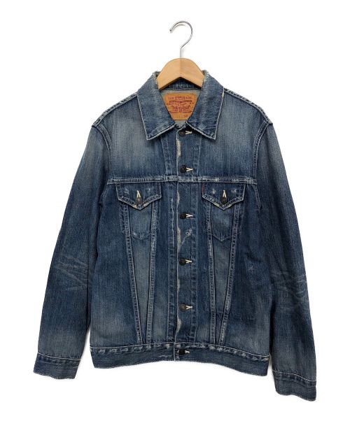 LEVI'S（リーバイス）LEVI'S (リーバイス) リペアダメージデニムジャケット インディゴ サイズ:Lの古着・服飾アイテム