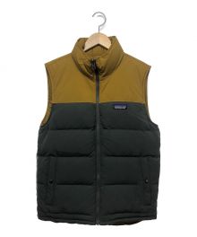 Patagonia（パタゴニア）の古着「リバーシブルビビーダウンベスト」｜ベージュ×グレー