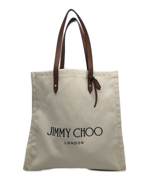 JIMMY CHOO（ジミーチュウ）JIMMY CHOO (ジミーチュウ) キャンバストートバッグ サイズ:FREEの古着・服飾アイテム