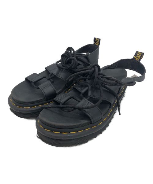 Dr.Martens（ドクターマーチン）Dr.Martens (ドクターマーチン) 編上げサンダル ブラック サイズ:UK5の古着・服飾アイテム