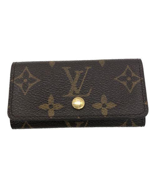 LOUIS VUITTON（ルイ ヴィトン）LOUIS VUITTON (ルイ ヴィトン) 4連キーケース ブラウンの古着・服飾アイテム