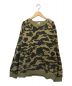 A BATHING APE（アベイシングエイプ）の古着「スウェット」｜オリーブ