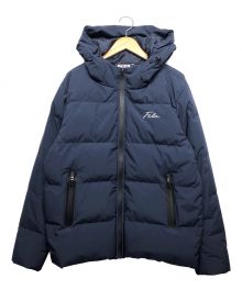 FILA（フィラ）の古着「ダウンジャケット」｜ネイビー