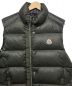 MONCLER (モンクレール) ダウンベスト カーキ サイズ:01：90000円