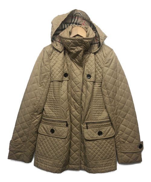 BURBERRY LONDON（バーバリーロンドン）BURBERRY LONDON (バーバリー ロンドン) キルティングコート ベージュ サイズ:38の古着・服飾アイテム