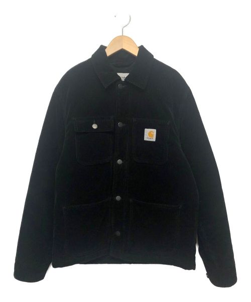 CarHartt（カーハート）CarHartt (カーハート) コーデュロイジャケット ブラック サイズ:Sの古着・服飾アイテム