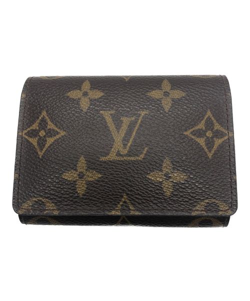 LOUIS VUITTON（ルイ ヴィトン）LOUIS VUITTON (ルイ ヴィトン) カードケース ブラウンの古着・服飾アイテム