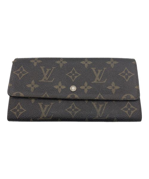 LOUIS VUITTON（ルイ ヴィトン）LOUIS VUITTON (ルイ ヴィトン) 長財布 ブラウンの古着・服飾アイテム