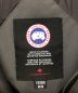 中古・古着 CANADA GOOSE (カナダグース) ウールフォードジャケット グレー サイズ:M：50000円