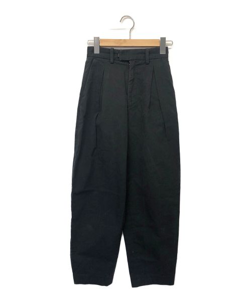 TODAYFUL（トゥデイフル）TODAYFUL (トゥデイフル) バルーンデニムパンツ Cotton Boxtuck Pants 12310720 ブラック サイズ:36の古着・服飾アイテム